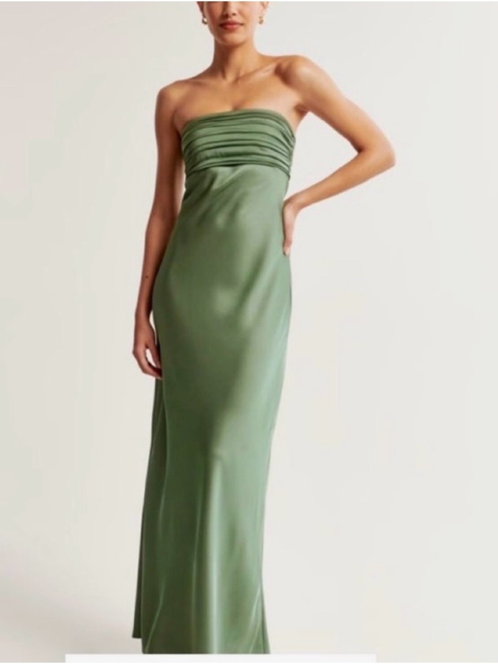 Abercrombie & Fitch Women's Small Petite
Emerson Strapless Slim
Maxi Dress New